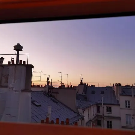 Roof View With Elevator 1mn St Germain Paříž