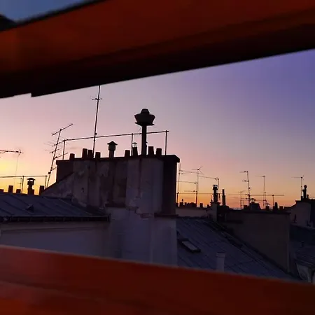 Roof View With Elevator 1mn St Germain 아파트 *