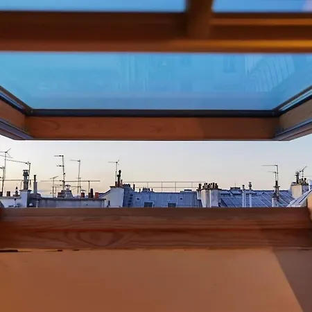 Roof View With Elevator 1mn St Germain باريس